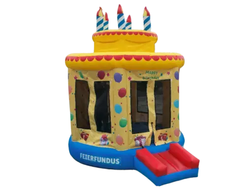 [FF0003] Hüpfburg “Geburtstagstorte”